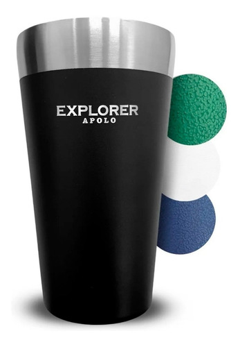 Imagen 4 de 10 de Vaso Térmico Explorer Acero Inoxidable 473 Ml