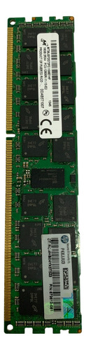 Memória Ram Servidor Micron 16gb Pc3-12800 Ddr3 1600mhz Ecc