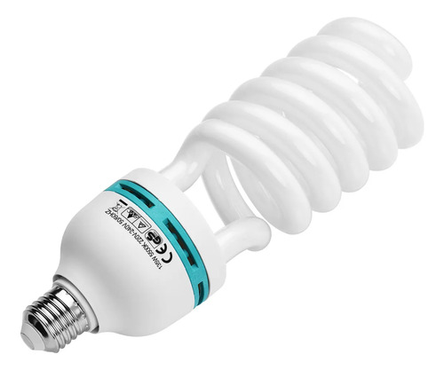 Bombilla Fluorescente En Espiral, 135 W, 5500 K, Luz Diurna,