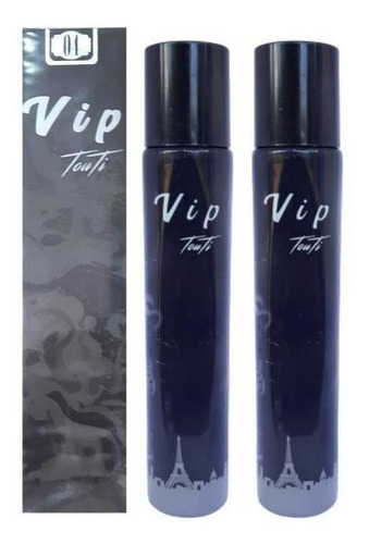 Kit De Perfumes Vip Touti N° 04. Dois Perfumes De 50ml Gênero Masculino