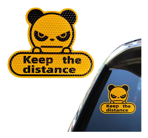Pegatinas Reflectantes Para Coches Mantenga El Adhesivo De D