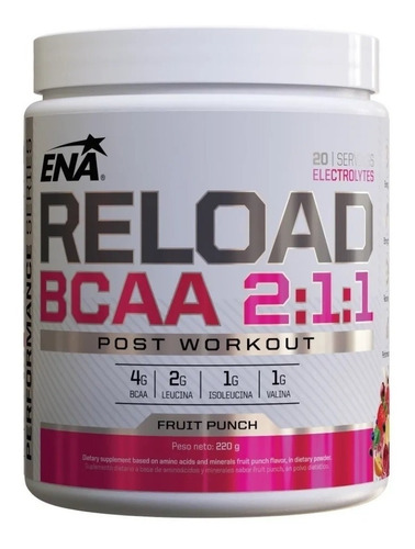 Reload (220 Grs) Ena Sport - Post Entrenamiento Recuperación