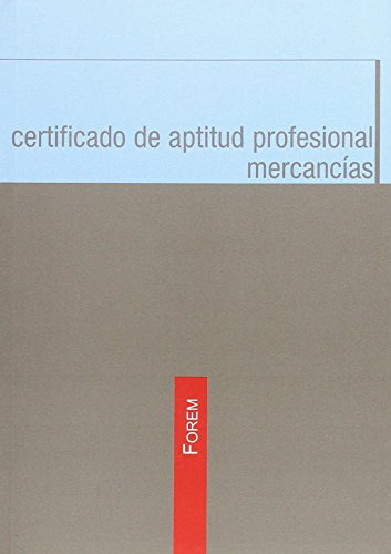 Certificado De Aptitud Profesional Mercancias -sin Coleccion