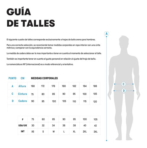 Short Natacion Arena Deportivo Adulto Hombre Cloro