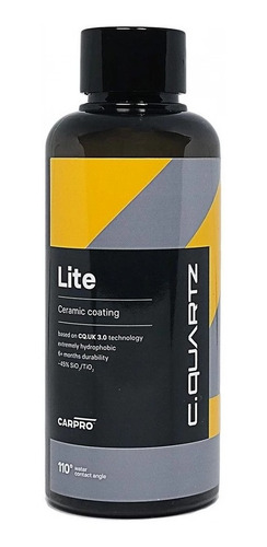Imagen 2 de 3 de Carpro Cquartz Lite 150 Ml Coating 45% Sio2 Tio2 - Detailing