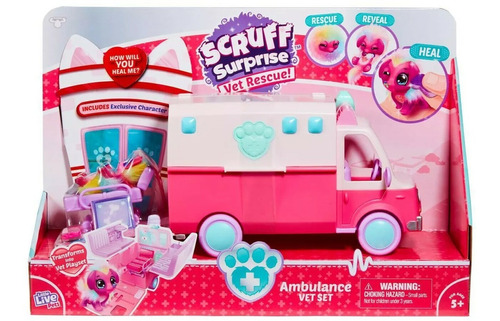 Scruff A Luvs Pets Ambulance Vet Set 30066