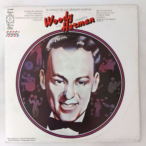 Woody Herman Y Su Orquesta - El Sonido De Las Grandes   Lp