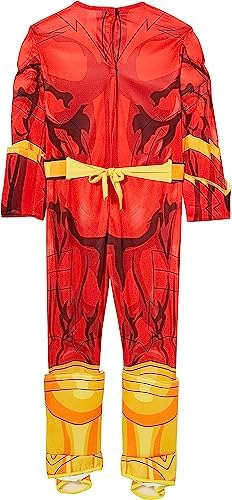 Disfraz Rubies Dc Superhéroes Flash Deluxe Niño Disfraz, Med