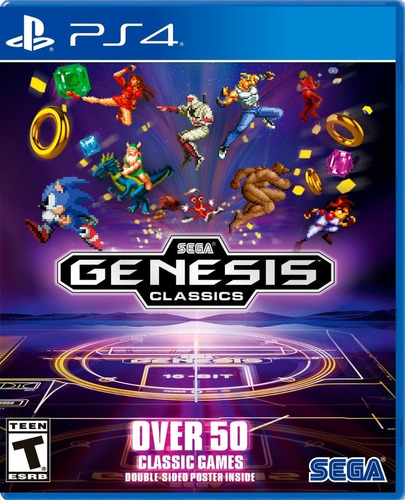 Sega Genesis Classics Ps4 Fisico Sellado Stock Ade Ramos