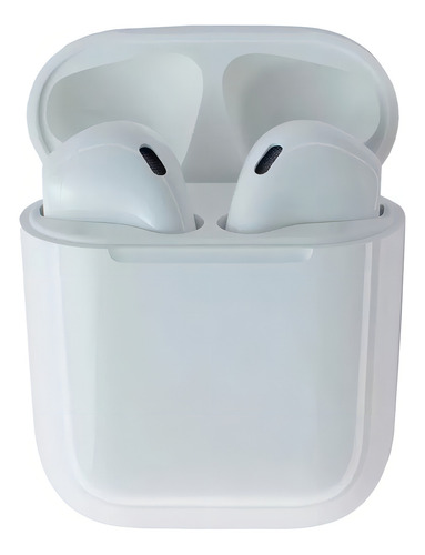 Fone De Ouvido Bluetooth Tws Sem Fio In-ear Intra Auricular Cor Branco