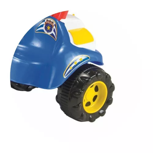 Triciclo Tico Tico Bichos Motoca Infantil Velotrol Menino Azul