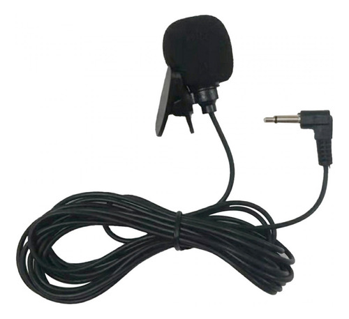 Micrófono Con Clip De Solapa Micrófono De 3,5 Mm Cable De