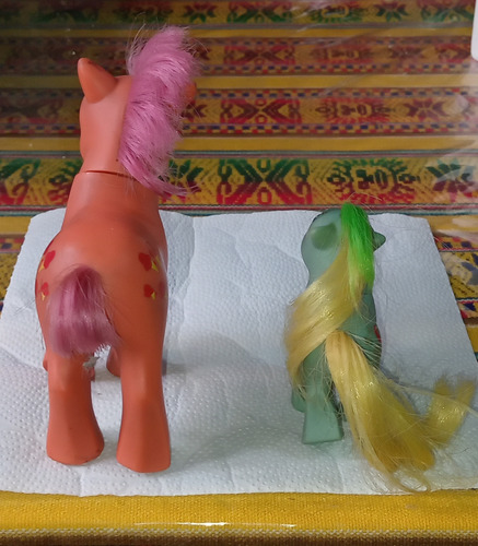 Mi Pequeño Pony Y Bebe Pony Hasbro Argentina A Restaurar (Usado)