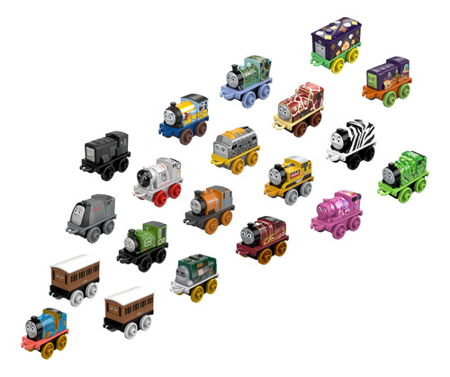 Pack De 20 Miniaturas De Thomas & Friends Mattel (surtido)