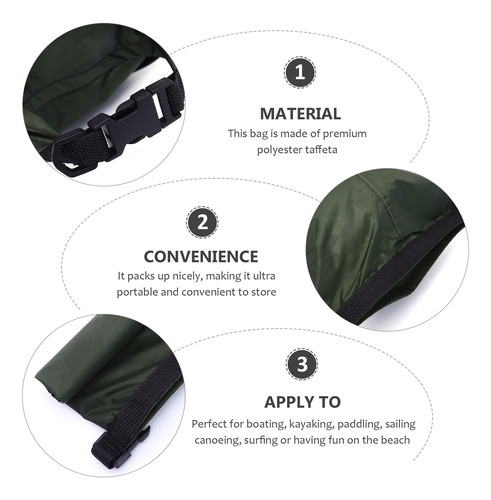 Mochila Impermeable Para Rafting 70 L