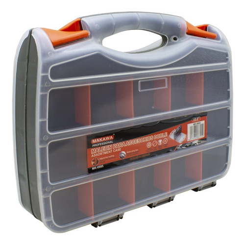 Imagen 5 de 10 de Organizador Doble 12.5'' 32 Reparticion Uyus Mla13d