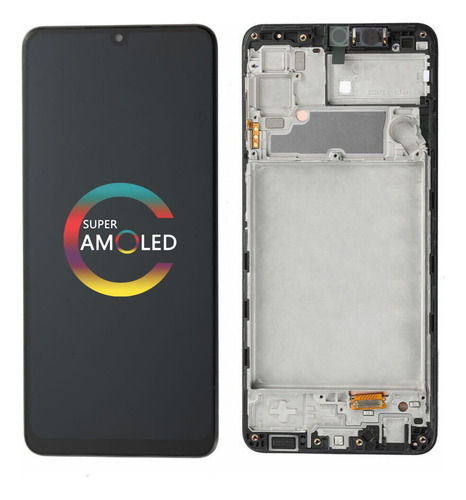 Pm Compatible Sj Pantalla Amoled Con Marco For Samsung