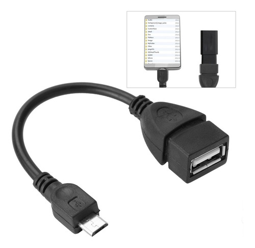 Para Mini Teléfono Móvil Android Otg Conectar Cable Fecha