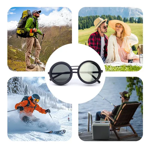 Gafas De Sol Con Atenuación Ajustable Uv400 Para Viajes Al A