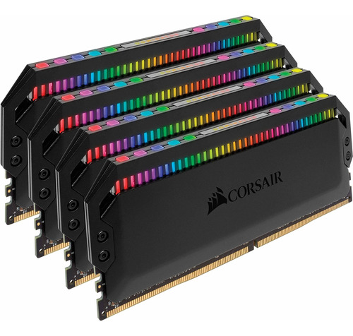 Memoria Corsair Dominator Rgb 32gb 4x8gb Ddr4 3200 Pc4-25600