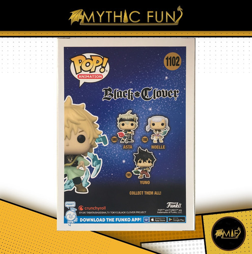 Funko Pop Black Clover - Luck Voltia 1102 (Usado)