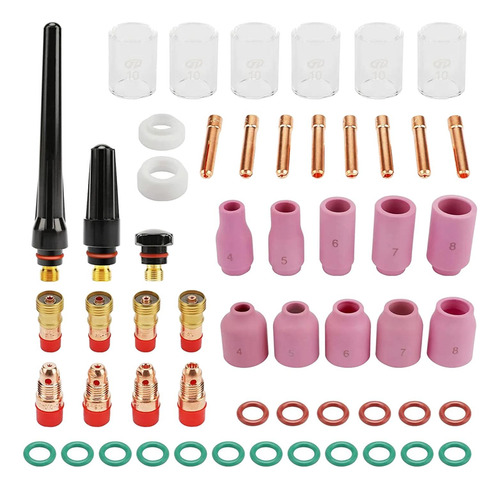 Kit De Accesorios De Soplete De Soldadura Tig 55, Juntas De