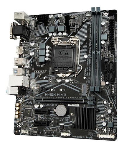 Imagen 3 de 6 de Motherboard H410m H V2 Gigabyte S1200 Ddr4
