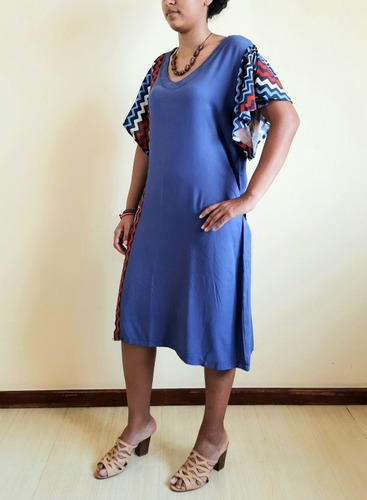 Imagem 2 de 6 de Vestido Tecido Feminino Curto Nubia
