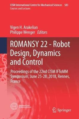 Libro Romansy 22 - Robot Design, Dynamics And Control - V...