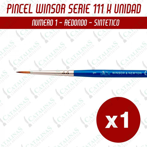 Pincel Acuarela Winsor & Newton S 111 Numero 1 Microcentro