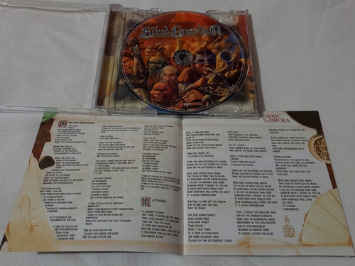 Cd Blind Guardian - A Night At The Opera Ed. Europea Power (Usado)