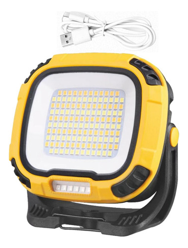 Linterna Cob Linterna Led Durable Con Lámpara De Amarillo