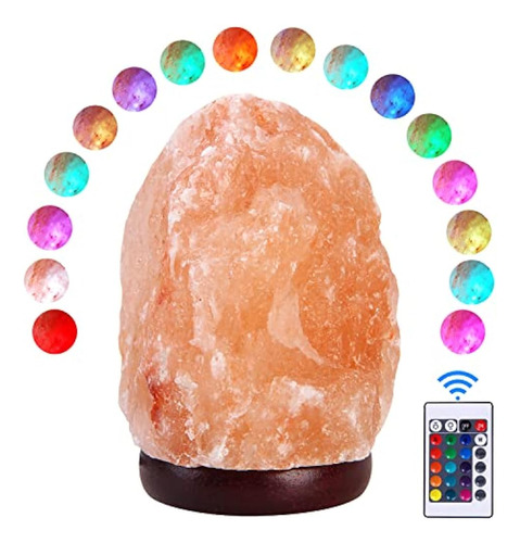 Pursalt Usb Himalayan Salt Lamp Night Light Con Control Remo