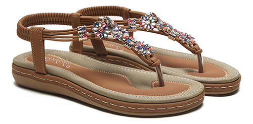 Zapatillas De Tacón Bajo Para Mujer F Sandal, Informales, Có