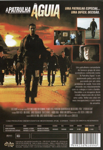 A Patrulha Águia - Dvd - Fabio Fulco - Ana Álvarez