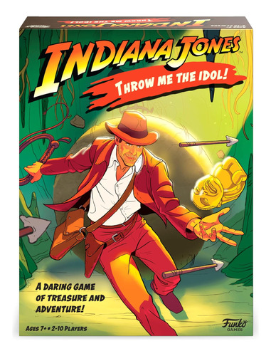 Juegos Funko Indiana Jones ¡tírame El Ídolo! Juego De Mesa F