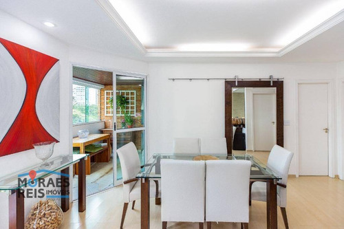 Apartamento Com 3 Dormitórios À Venda, 130 M² Por R$ 750.000,00 - Panamby - São Paulo/sp - Ap16045