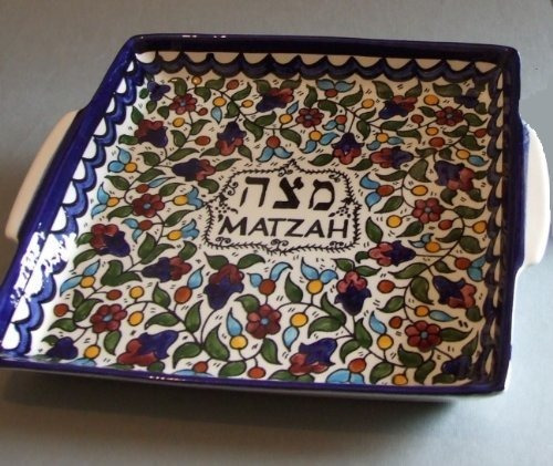 Matzá Placa Para El Titular De La Noche Del Seder, Matzá Par