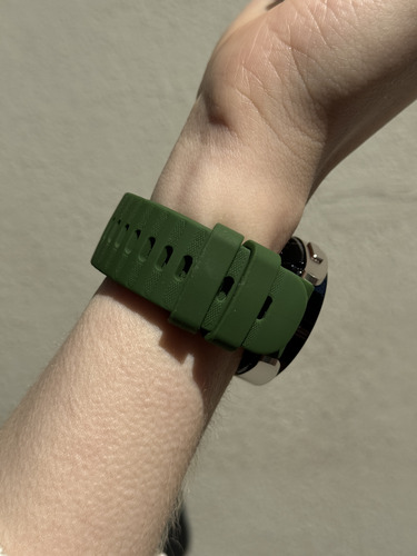 Malla Lineas Para Samsung Galaxy Watch Active 1 Y Active 2 Verde Oscuro