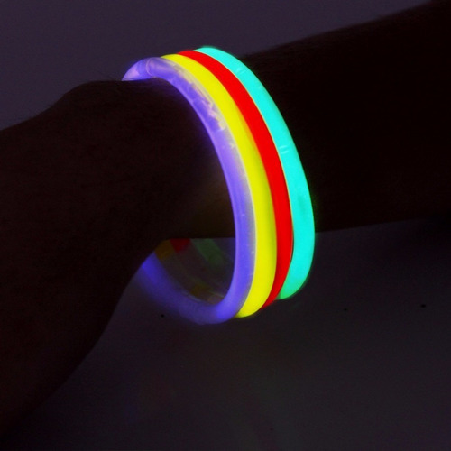 Pulseiras De Neon Tubo Com 100