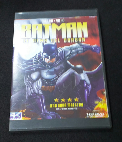 Imagen 1 de 1 de Batman Alma Del Dragón - Película Animada En Dvd 2021