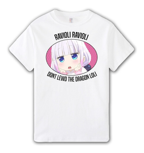 Remera Kobayashi Kanna - Otaku Anime Manga Aesthetic Unisex