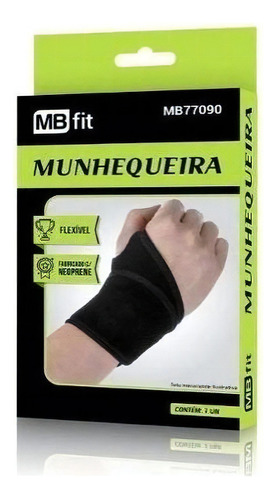 Munhequeira Neoprene Ajustável Tendinite Órtese Proteção