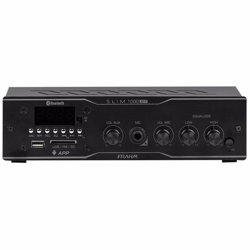 Amplificador Som Ambiente Frahm Slim1000 App Bt Sd