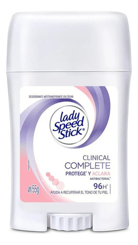 Lady Speed Stick Clinical Complete Aclara Y Protege