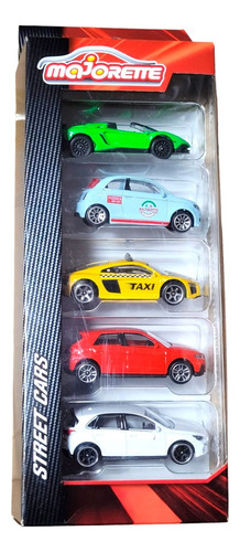 Pacote de carros X5 - Majorette Cars - Let's Play Color Multicolor