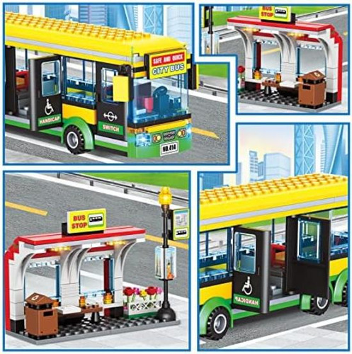 Kit De Construcción De Estación De Autobuses Del Centro De L