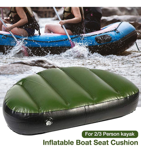 Bote Inflable Impermeable Inflable Con Cojín De Kayak