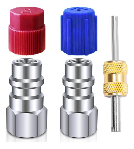 Kit De Conversión De R12 A R134a, Kit De Adaptador De Ajuste