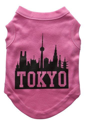 Mirage Pet Products Camisa Con Estampado De Tokyo Skyline D.